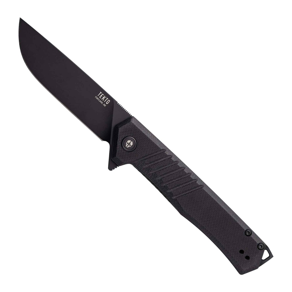 [F1R_G1BK_D2BK1_A1] Tekto F1 Alpha | Color: Black G10 | Black Accents