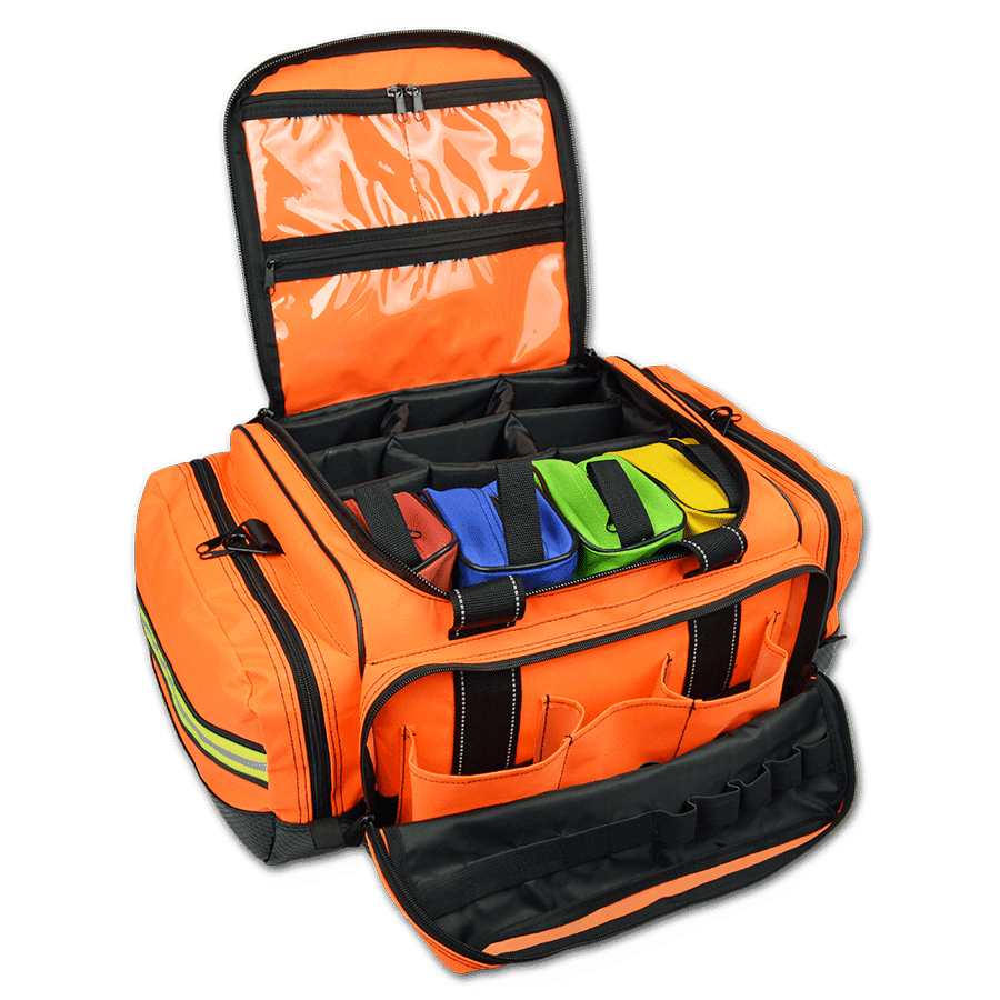 [LXMB35-O] Large First Responder Modular Trauma Bag | Color: Orange