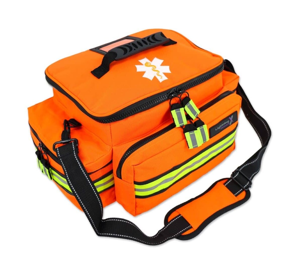 [LXMB25-O] Medium First Responder Jump Bag | Color: Orange