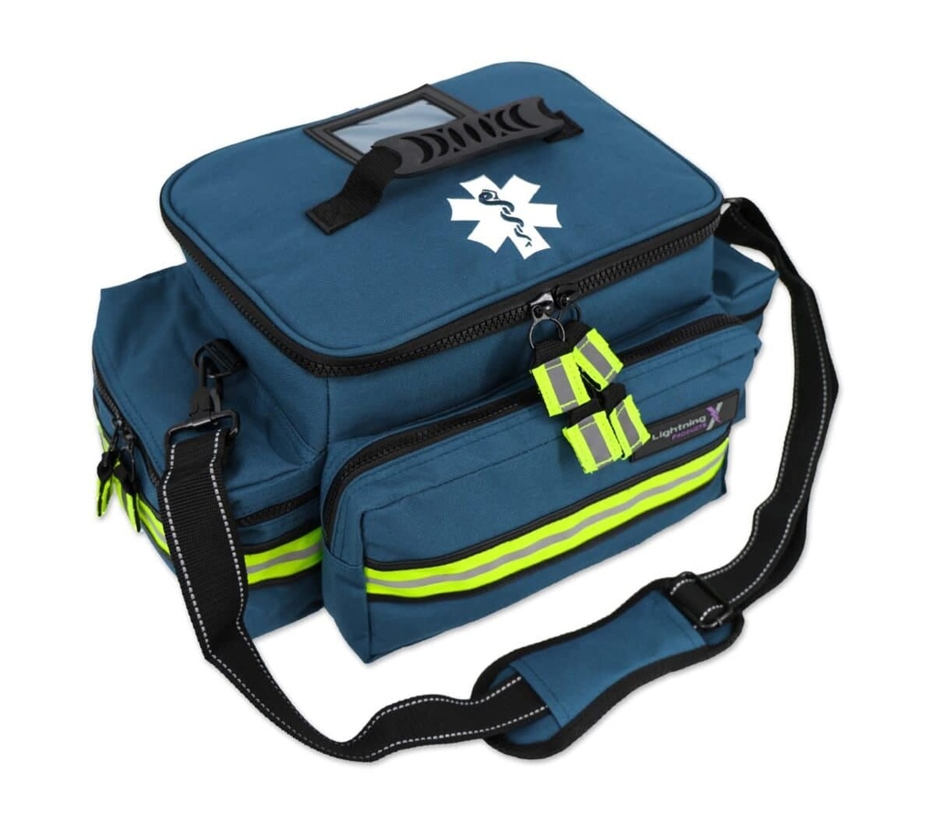 [LXMB25-B] Medium First Responder Jump Bag | Color: Navy
