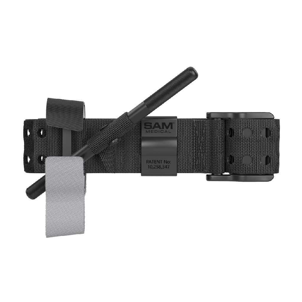 SAM XT Tourniquet | Metal Windlass | Color: Tactical Black
