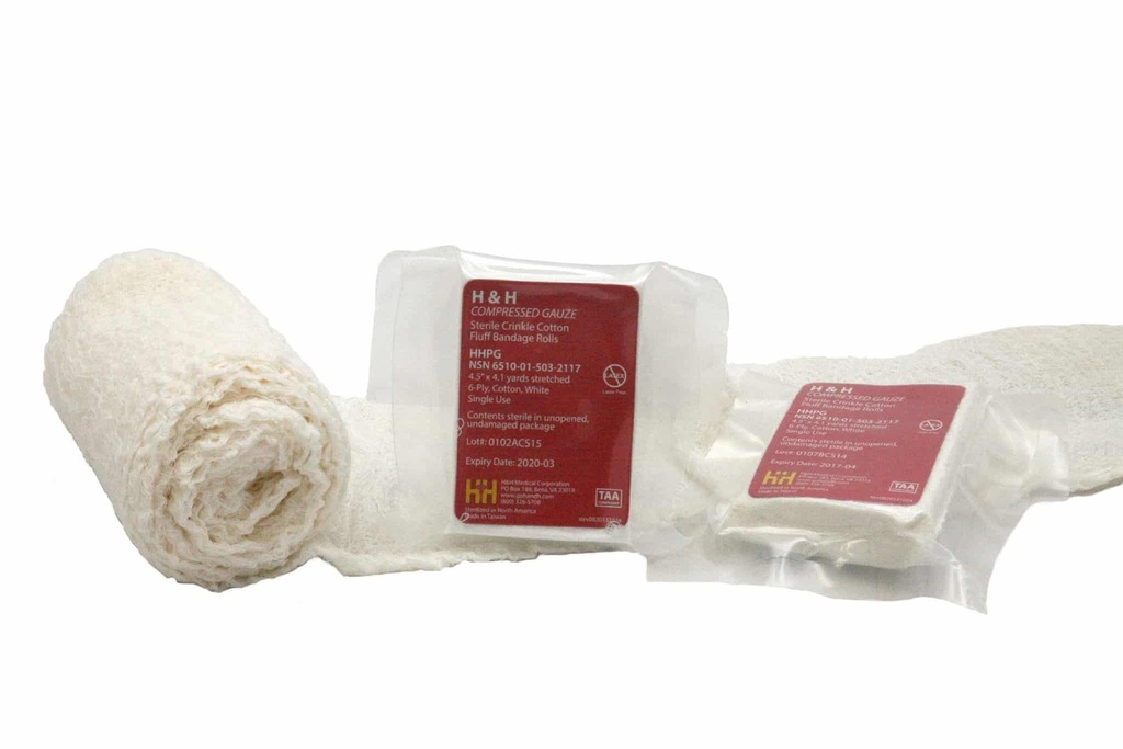 [COMP GAUZE] H&H Compressed Gauze