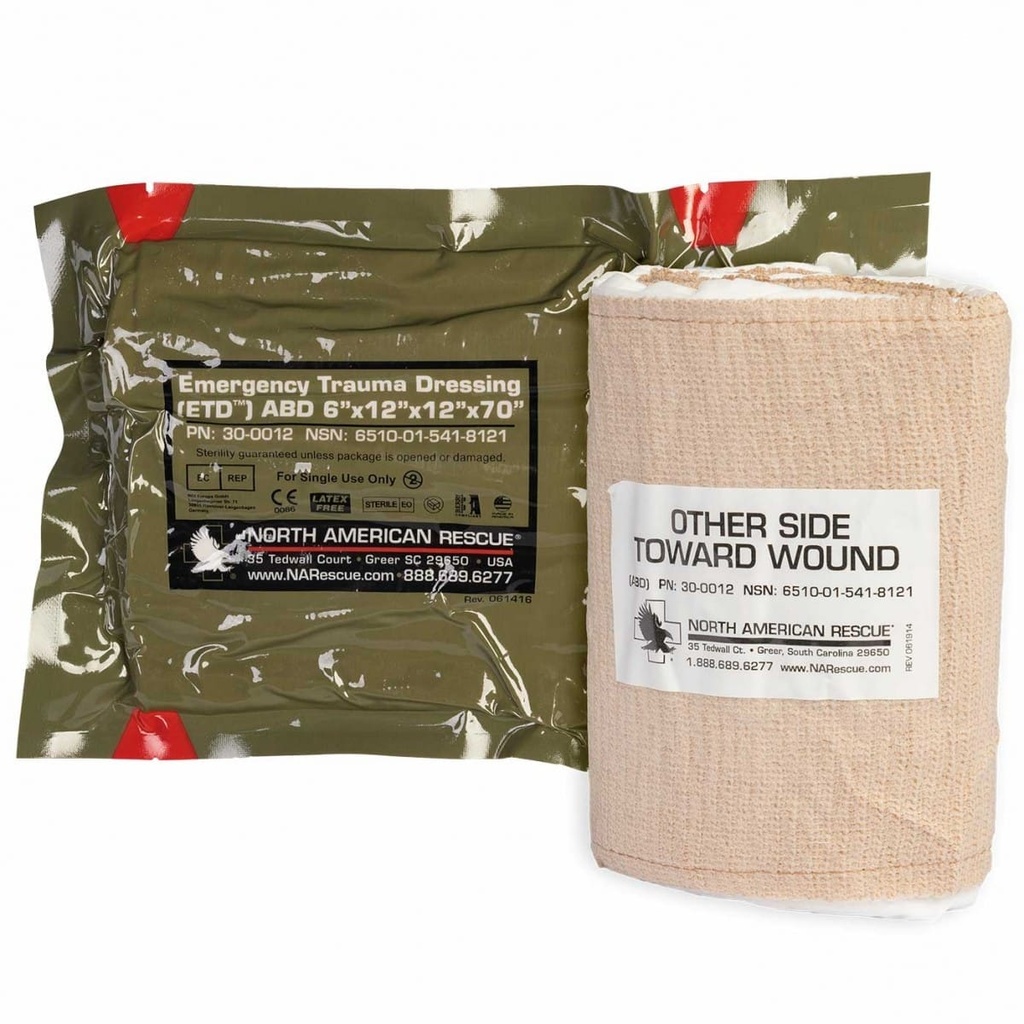 [30-0012] Emergency Trauma Dressing (ETD) Abddominal
