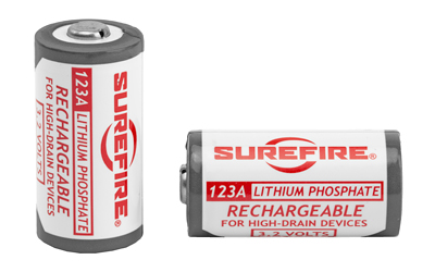 [SFSFLFP123] Surefire - SUREFIRE LFP 123A RECHARGE BATT 2PK