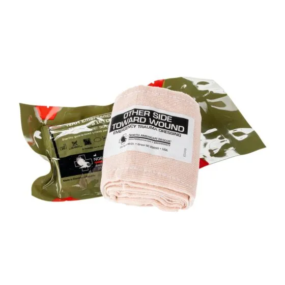 Flat Emergency Trauma Dressing 4"