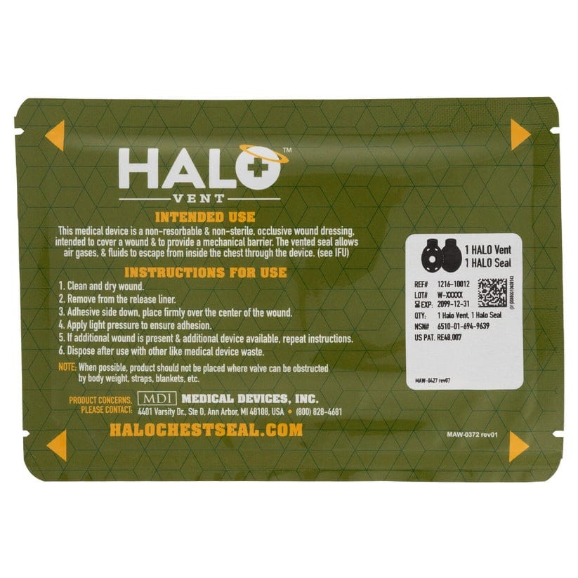 HALO Chest Seal IFAK Combo Pack