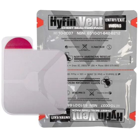 HyFin Vent Chest Seal Twin Pack